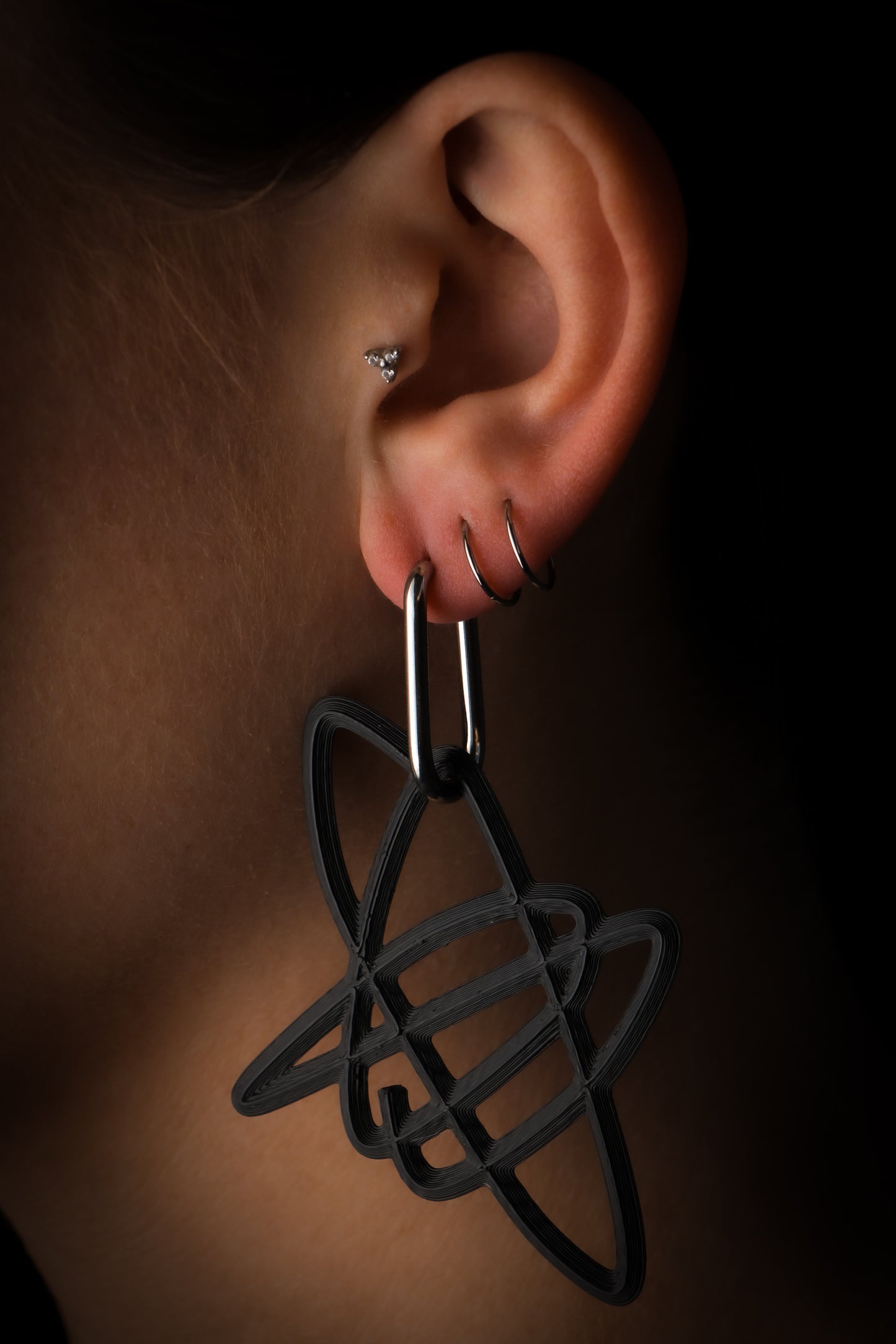 EMANGEAU 3D EARRING