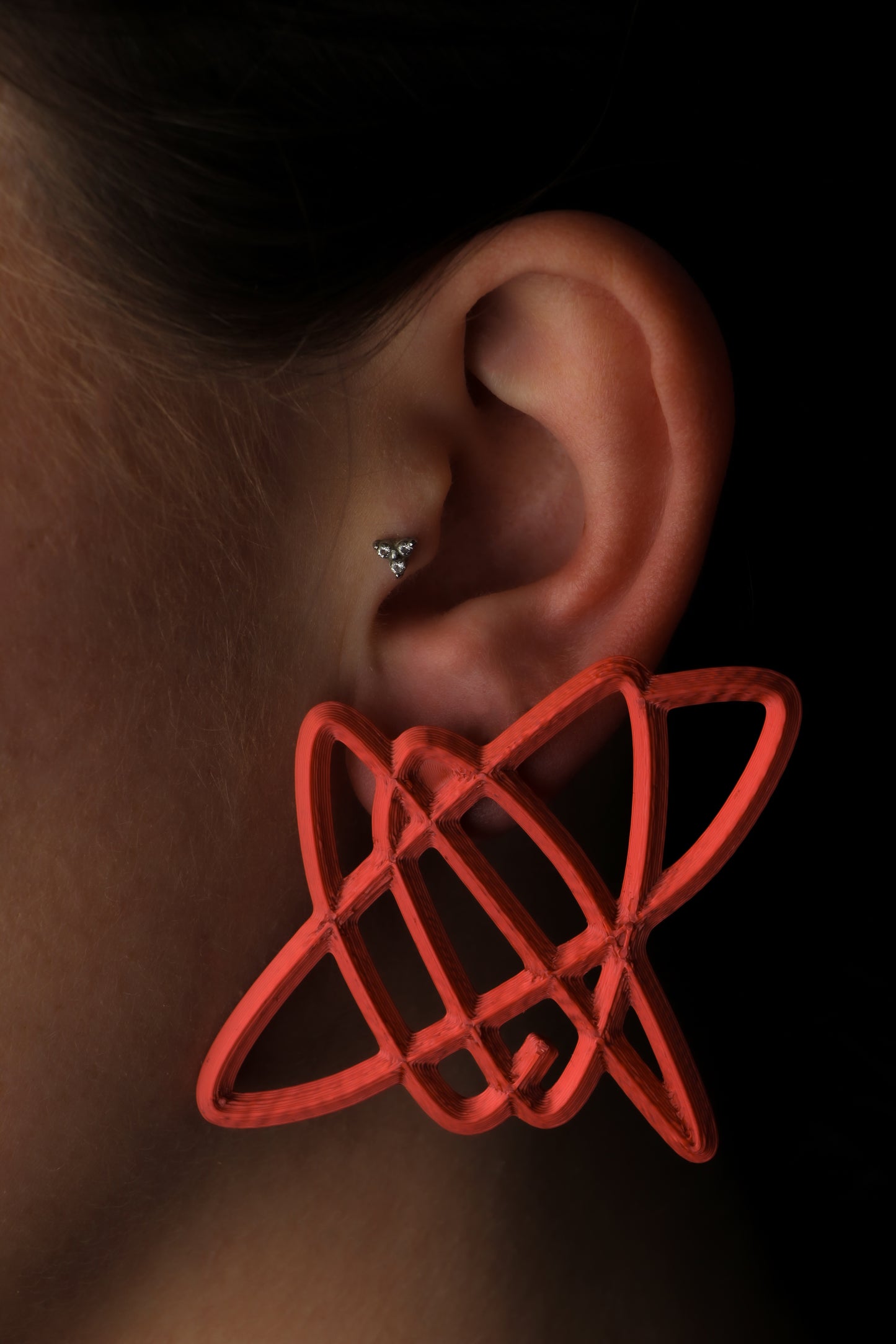 EMANGEAU 3D EARRING