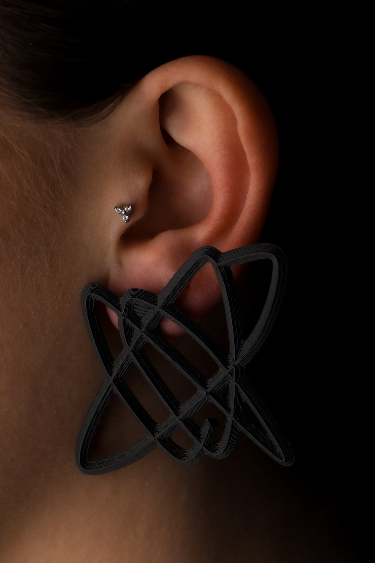 EMANGEAU 3D EARRING